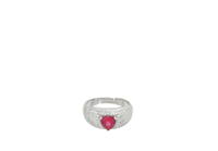 Anello Cuori Milano Donna in Argento Zircone 25073119 - 25073119